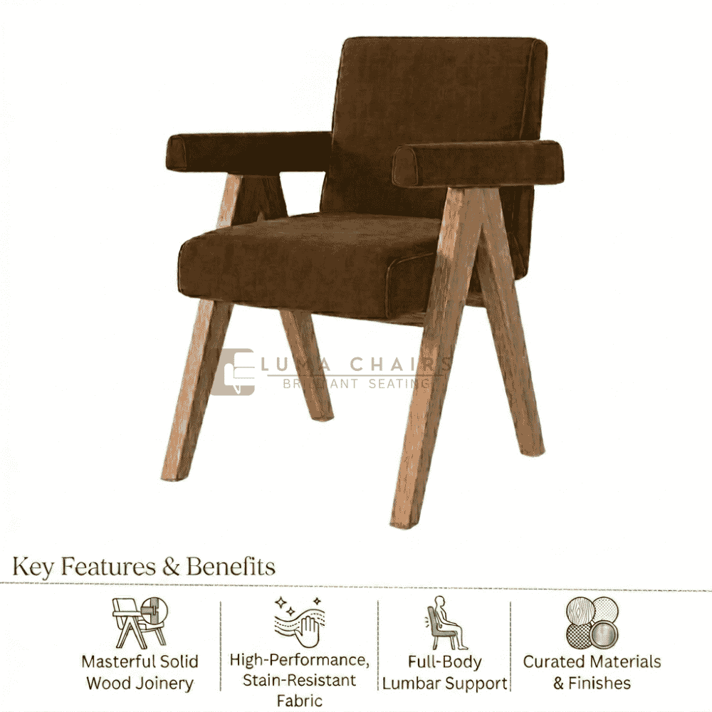 The Solid Wood Nordic Dining Set – Minimalist Elegance for the Modern Home